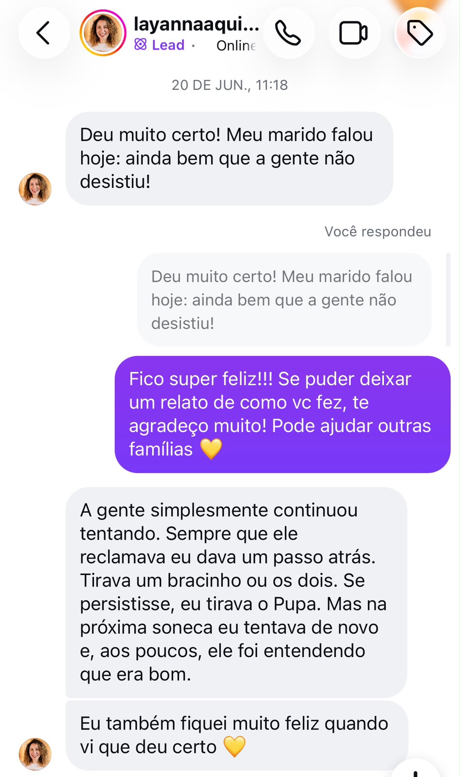 Feedback WhatsApp